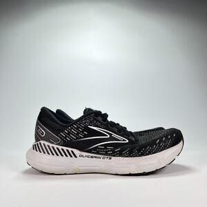 Brooks Glycerin GTS 20 Black White Running Shoes 1203701B059 Women's Size 6.5